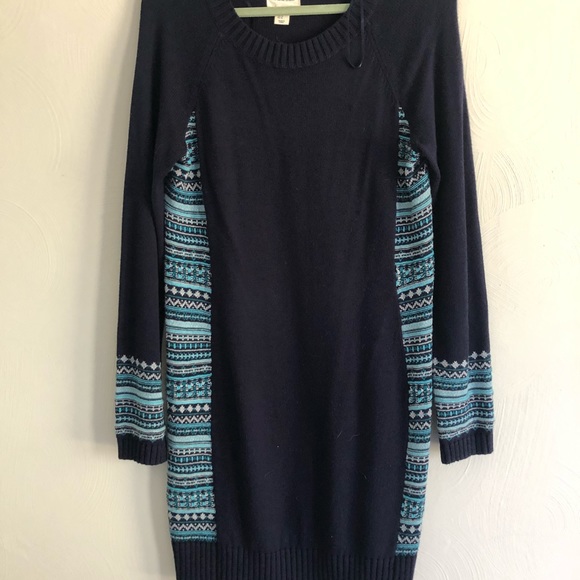 3/$21 🍭 Navy Blue Sweater Dress - Picture 1 of 6